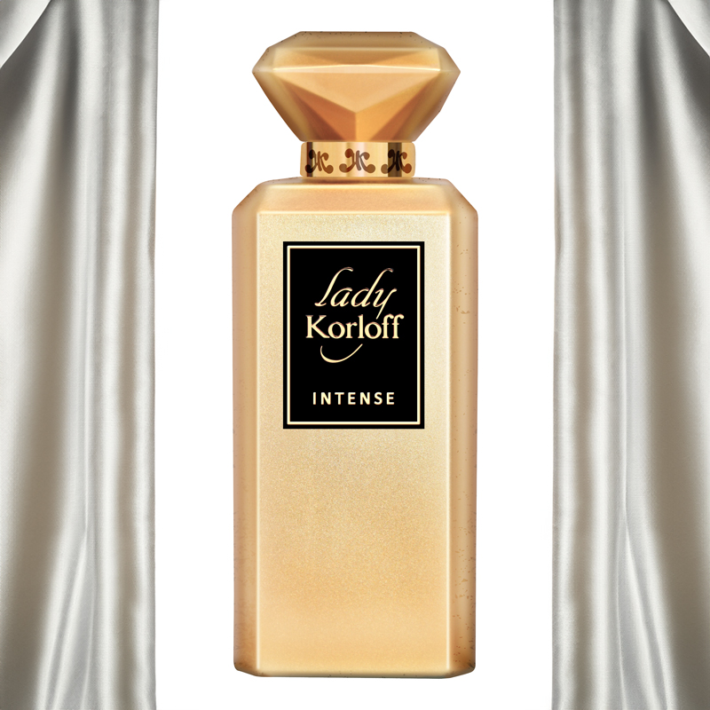 Shiny gold real metal Transcript A.T. lettering on shiny polyester foil with black underprint.